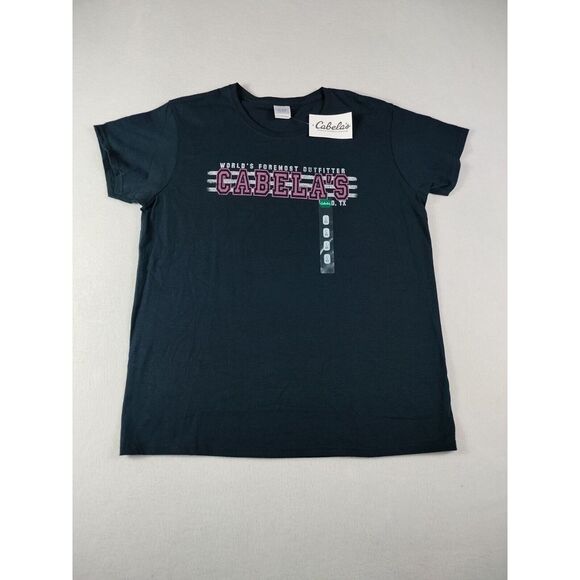 Cabela's T Shirt Women's Large Black Westerncore Cowgirlcore‎ Country Farmcore - Picture 1 of 10